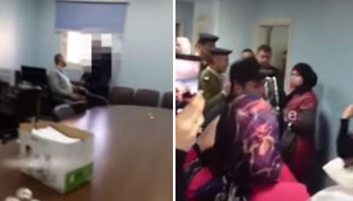 بالفيديو.. ضرب وكيل نيابة بالأحذية بالمستشفى الفرنساوي في طنطا