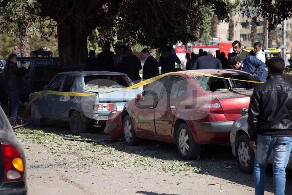 بالصور.. مقتل 6 شرطيين بينهم ضابطين في انفجار”الهرم”