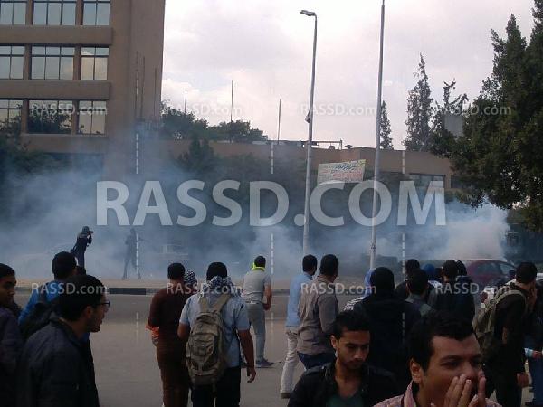 أمن الانقلاب يقتحم جامعة الأزهر