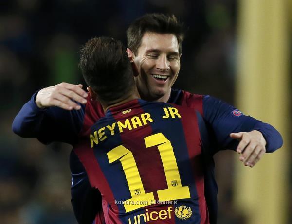 برشلونة يتجاوز باريس سان جيرمان بثلاثة أهداف