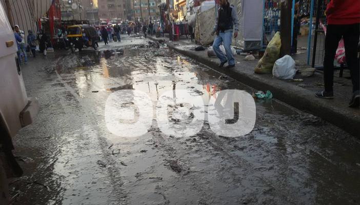 بالصور.. شوارع القاهرة الكبرى تغرق في “شبر ميه”