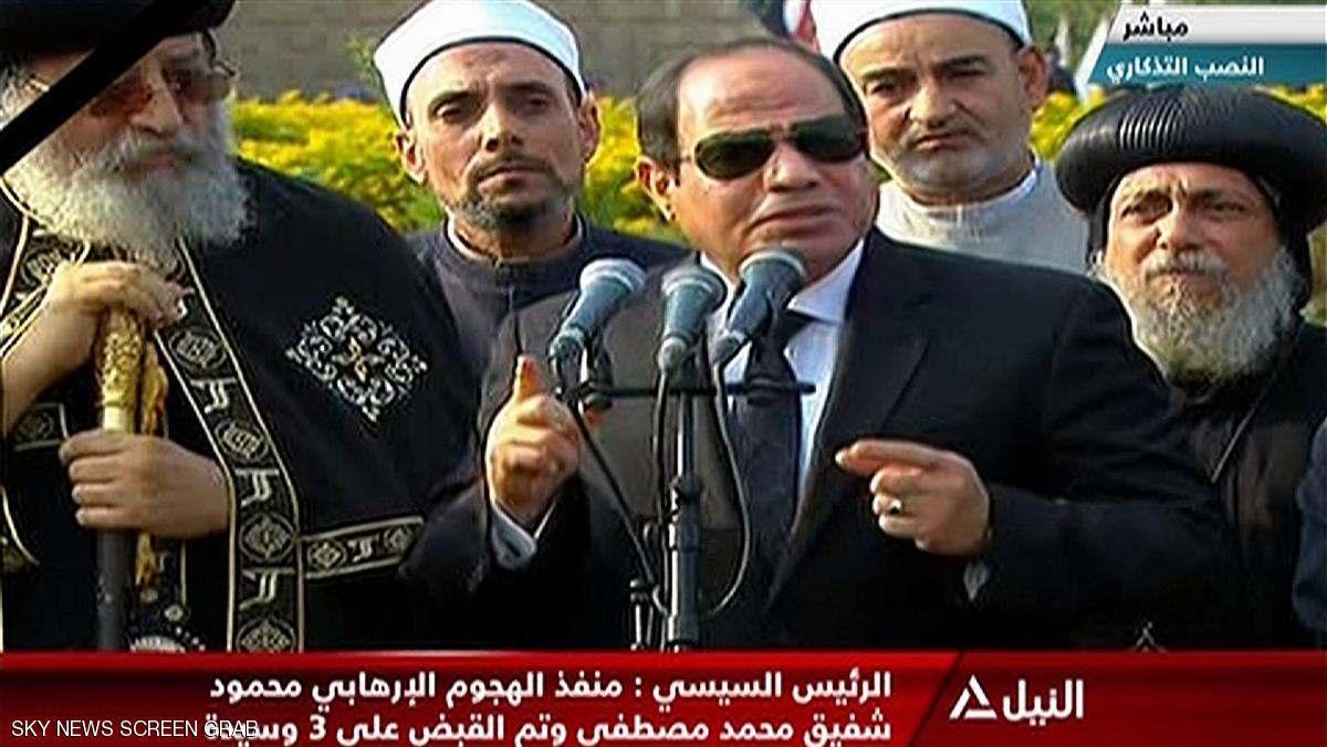 في تشييع ضحايا البطرسية.. لماذا اضطر السيسي للكذب؟