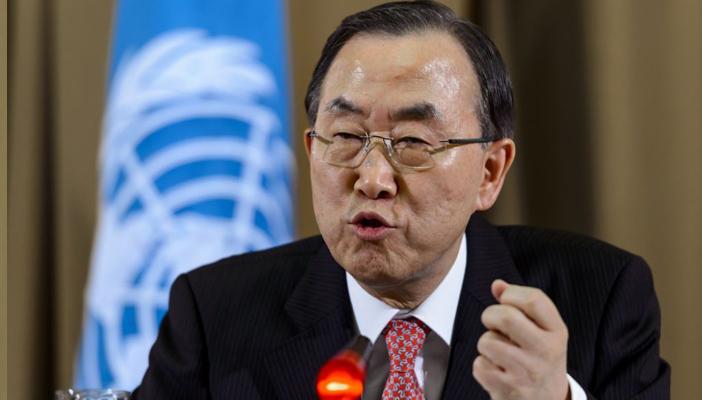 كي مون: لم يعد مقبولًا أن يرتبط الحل في سوريا بمستقبل شخص واحد