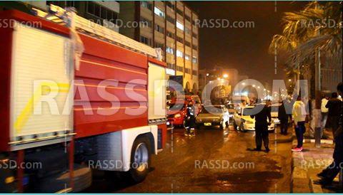 إصابة 23 فى حريق بعمارة سكنية ببورسعيد