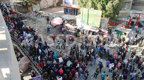 صور| كوبري أرض اللواء .. تكدس تحرش واعتقال