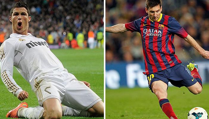 بالفيديو.. أجمل أهداف ميسي ورونالدو