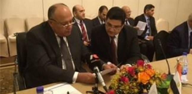 للمرة الثانية.. سامح شكري يرفض “مايك” الجزيرة:  “ابعد ده من هنا”