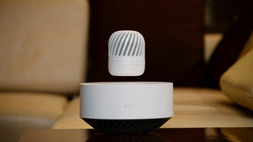 ” LG” تطلق مكبر صوت عائم.. تعرَّف على مواصفاته