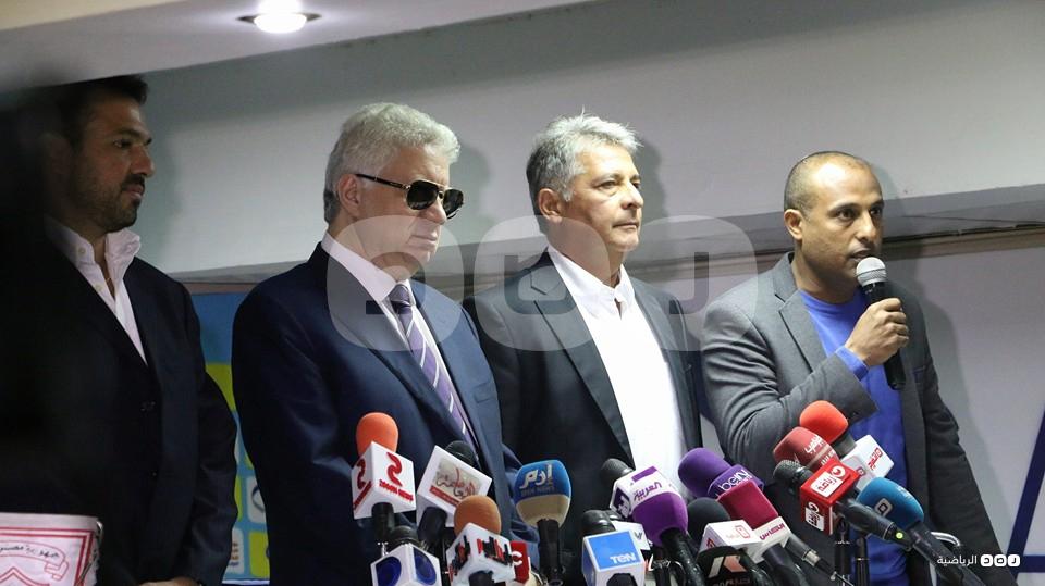 وصول الجهاز الفني للزمالك لحضور اجتماع طارئ بمقر النادي