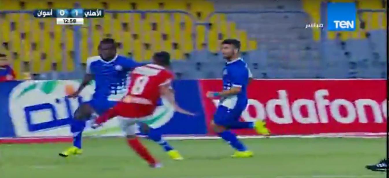 بالفيديو.. مؤمن زكريا يحرز هدف التقدم للأهلي