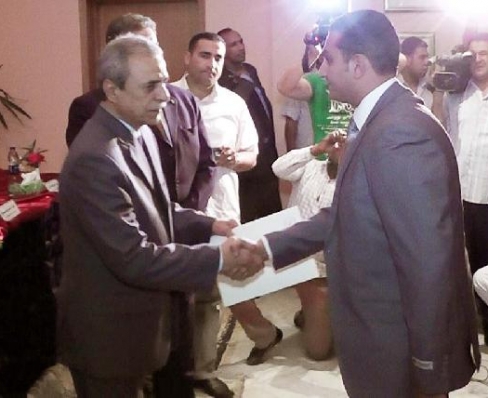 تكريم ضباط الشرطه المميزين بمدن القناه