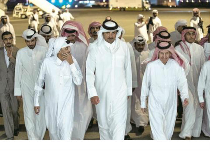 عودة القطريين  المختطفين