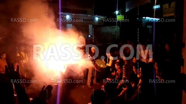 مسيرة ليلية بـ”أويش الحجر” لشباب ضد الانقلاب