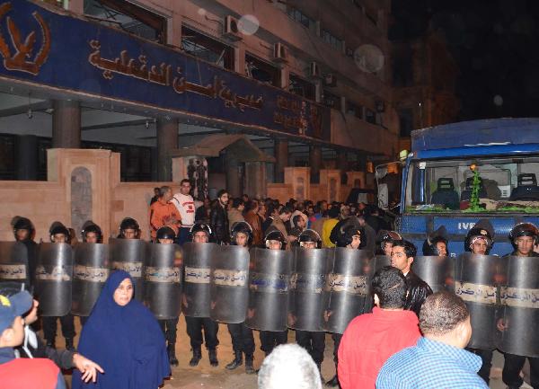 الداخلية تعقد مؤتمرا صحفيا لكشف نتائج انفجار المنصورة