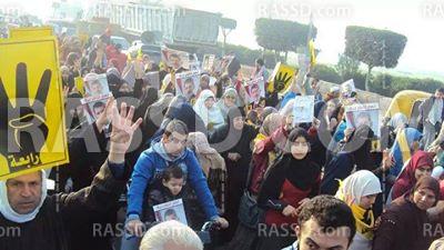 مسيرة حاشدة بفاقوس فى أسبوع “الشعب يشعل ثورته “