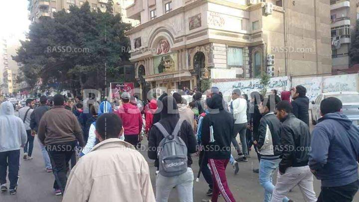 مسيرة لعفاريت ضد الانقلاب بمدينة نصر للقصاص للشهداء