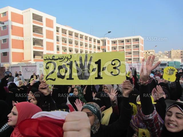 اعتقالات عشوائية وإطلاق للغاز والخرطوش ببورسعيد