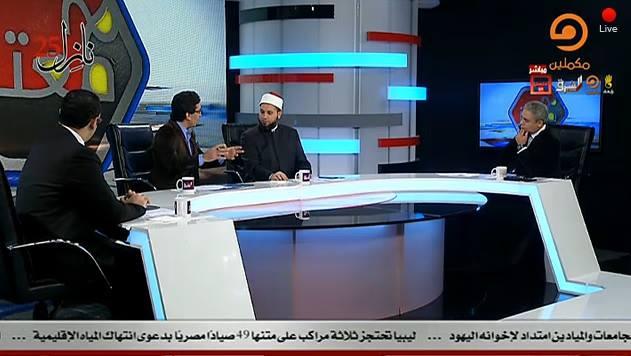 فيديو.. تعليقات نارية لمقدمي البث المشترك لقنوات الثورة