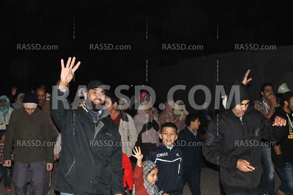 مسيرة لتحالف دعم الشرعية بـ ٦ أكتوبر