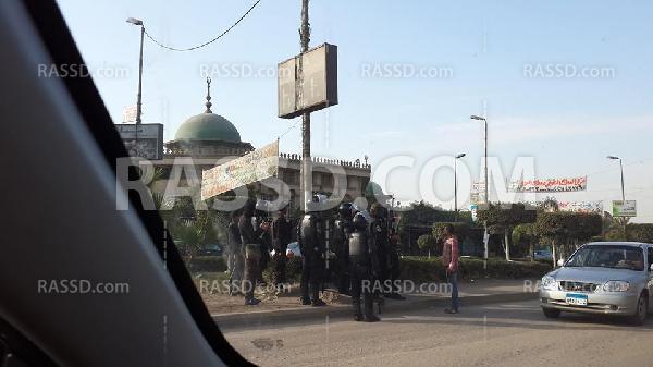 أمن الإنقلاب يهاجم تظاهرة منددة بمحاكمة الرئيس بمدينة نصر