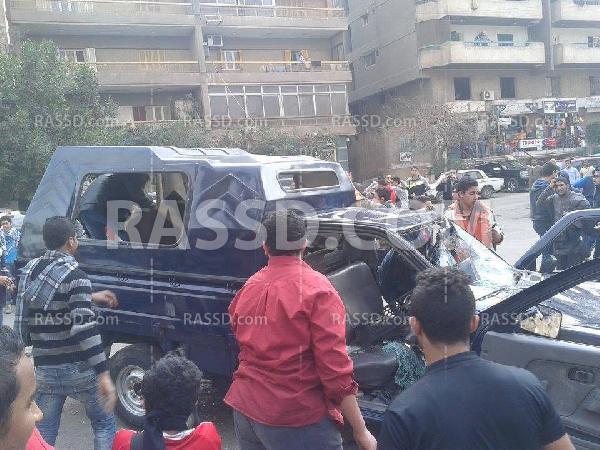 تكسير”بوكس”شرطة حاول الأعتداء على مسيرة طلابية بمدينة نصر
