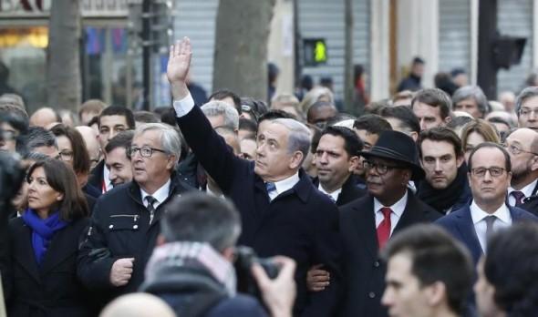 أردوغان : نتنياهو الإرهابي كيف يحضر مسيرة باريس؟