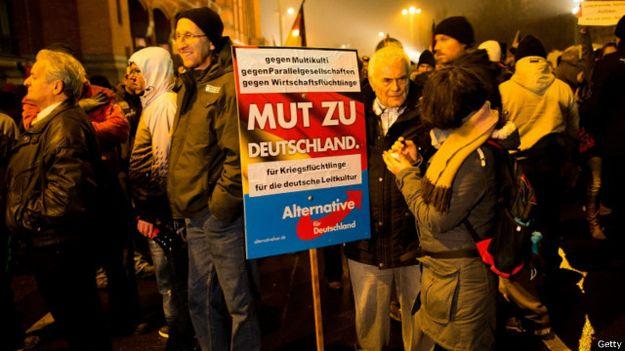 عشرات الألوف من مناهضي وأنصار “بيغيدا” يتظاهرون في ألمانيا