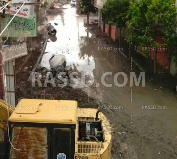 أبو حمص تغرق في مياه الصرف وتجاهل مسئولي البحيرة