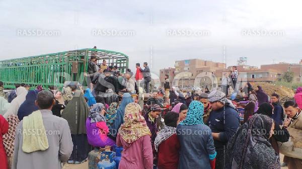 100 جنيه سعر أنبوبة الغاز بعد تجدد الأزمة بالفيوم