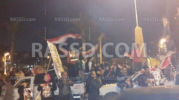 الوفد يحتفل بـ”نعم” للدستور قبل إعلان النتيجة ببورسعيد