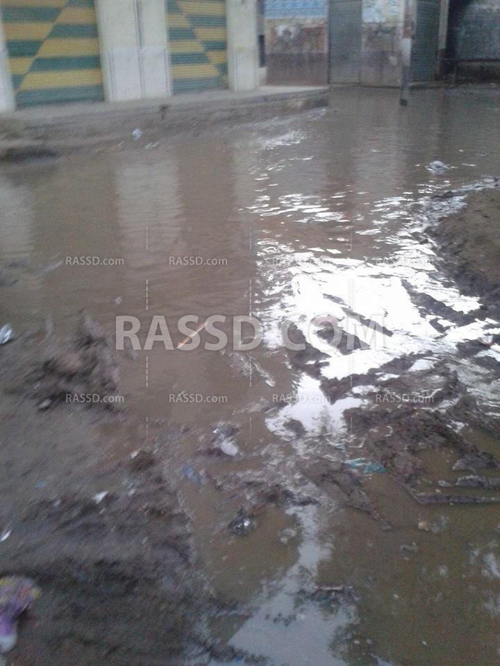 غرق شوارع البحيرة بمياه الصرف وسط تجاهل المسئولين