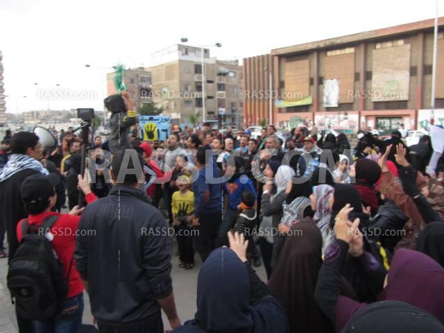 وقفة احتجاجية للتحالف الوطني ببورسعيد