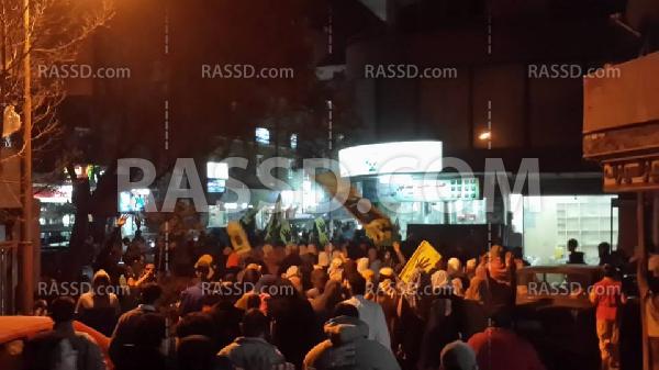 مسيرة ليلية بالمعادي رفضا للإنقلاب