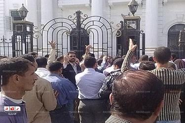 “احتجاجية ” أمام السفارة اليمنية للإفراج عن المعتقلين المصريين