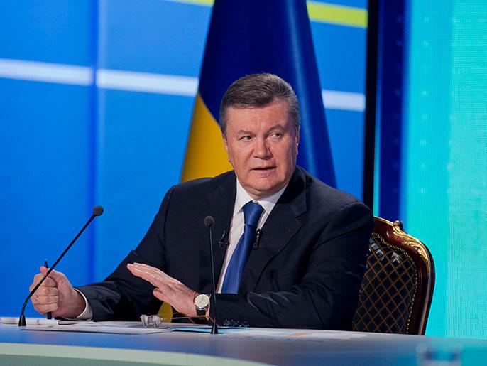 رئيس وزراء أوكرانيا يتهم المعارضة بتدبير انقلاب