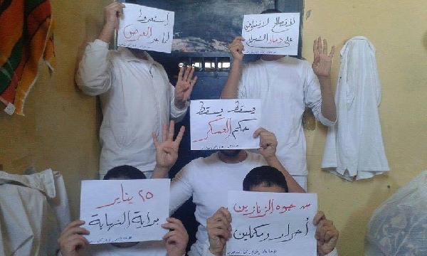 معتقلون للثوار: قريبا تنتهي محنة الوطن فاثبتوا حتى النصر