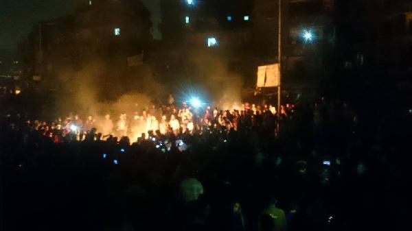 بالفيديو|رئيس حي المطرية: لم أر أسلحة مع المتظاهرين