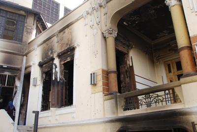 “الداخلية ” و”التعليم ” يؤكدان تعرض مدرسة الحوياتي  للتدمير