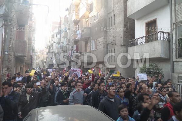 طنطا تنتفض رفضا للانقلاب وتنديدا بمحاكمة “مرسي”