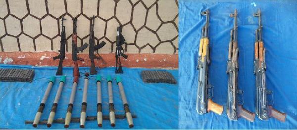 إحباط محاولة تهريب أسلحة  على الحدود بين مصر وليبيا