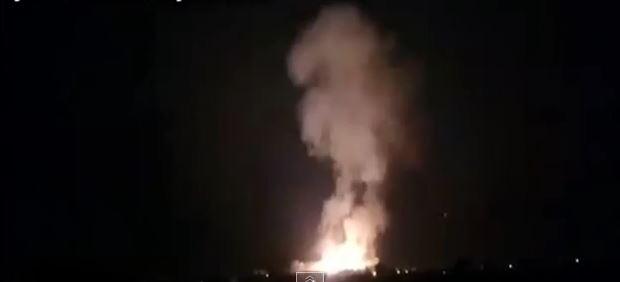 بالفيديو| لحظة استهداف معسكر الجيش بالعريش بسلسلة تفجيرات