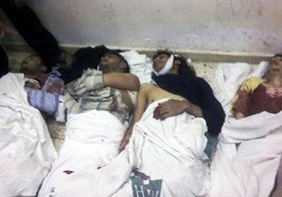 هجمات بشار تقتل  65 سوريا بينهم 10 أطفال وسيدتان