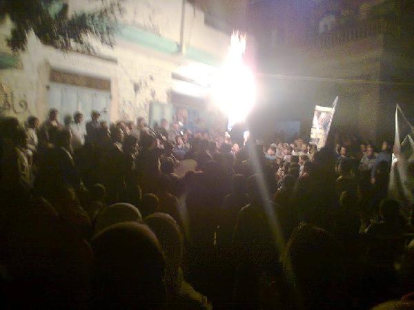 وقفة لشباب ضد الانقلاب بالإبراهيمية في الشرقية