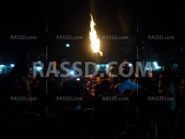 مسيرة ليلية بقرية كفور نجم بالشرقية