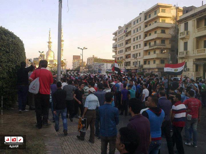 3 مسيرات بالمنصورة للمشاركة فى جمعة “الكرامة والرحيل”