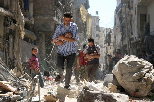 “رايتس ووتش”: نظام بشار شن هجمات كيماوية على حلب