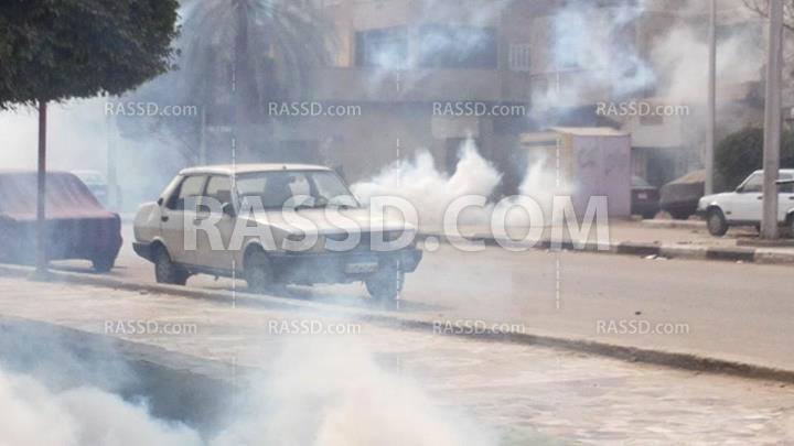 أمن الانقلاب يعتدي على مسيرة مؤيدة للشرعية بالسويس