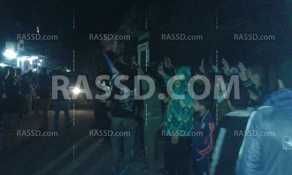 وقفة ليلية لشباب “القرين” بالشرقية لكسر الإنقلاب