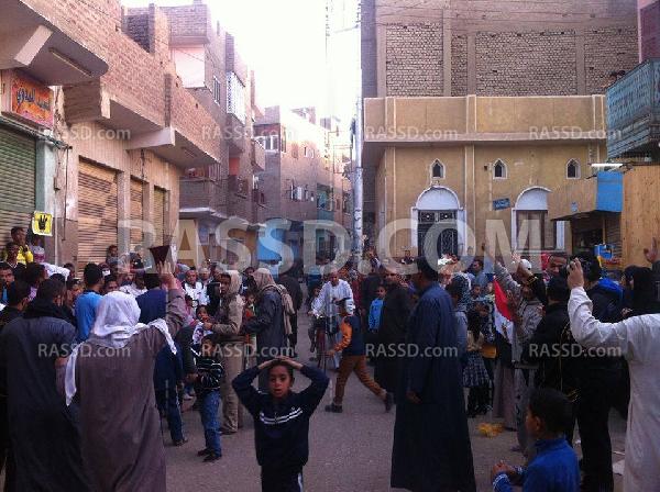 وقفة بمدينة قوص للتنديد بحكم العسكر