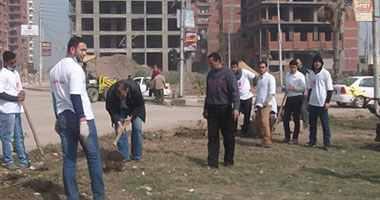 انطلاق حملة “وزارة بلا أسوار” لتجميل ميادين محافظة كفرالشيخ